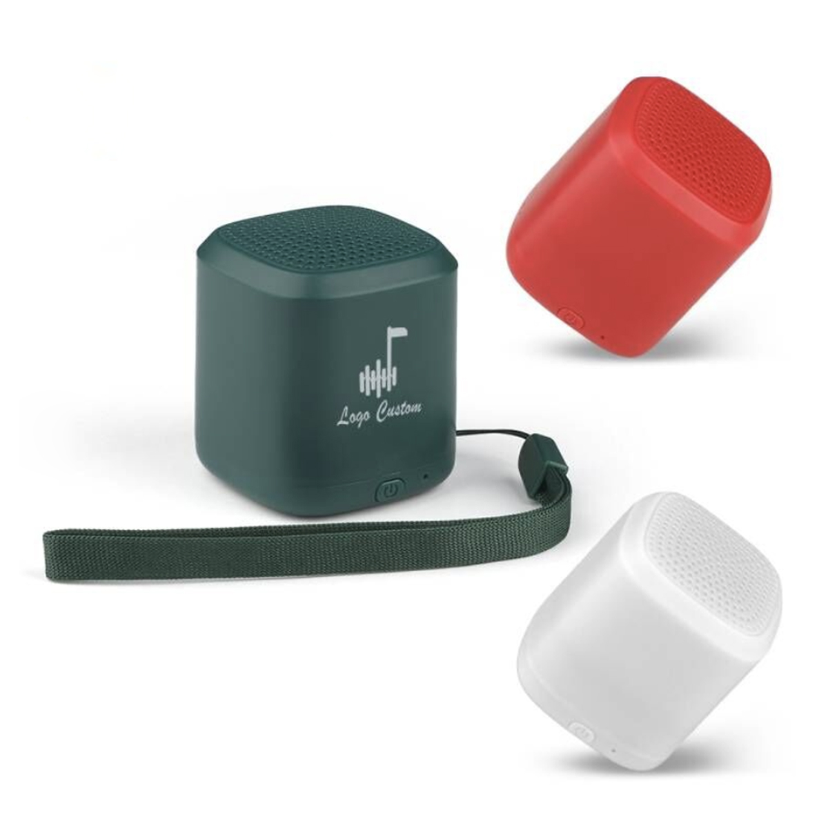 Mini Portable Cube Speaker with Strap